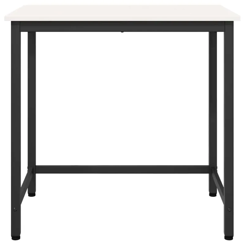 staliuku Balta 80 x 50 x 77 cm Inžinerinė mediena ir plienas