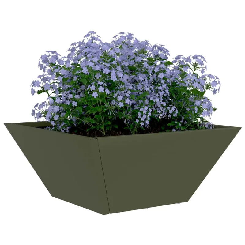 Sodo vazonas 5 pcs Alyvuogių žalia 35 x 35 x 15 cm