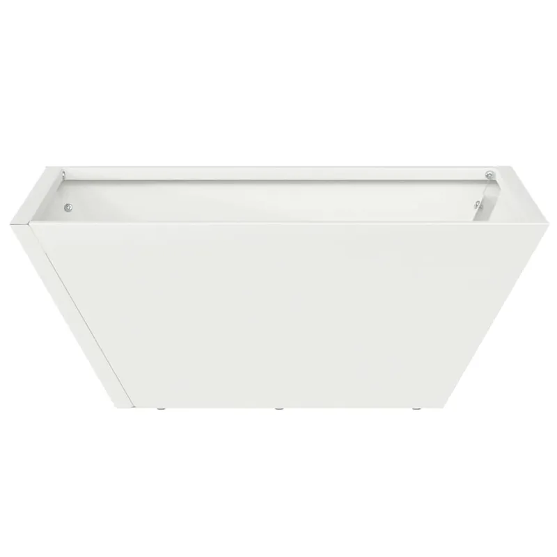 Sodo vazonas 5 pcs Balta 40 x 40 x 15 cm