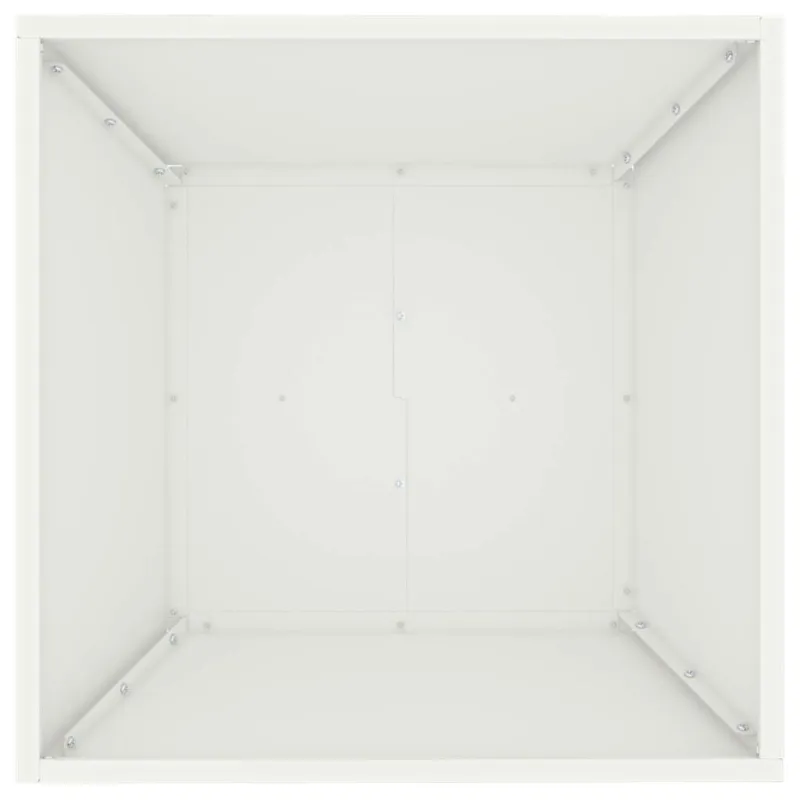 Sodo vazonas 5 pcs Balta 50 x 50 x 15 cm