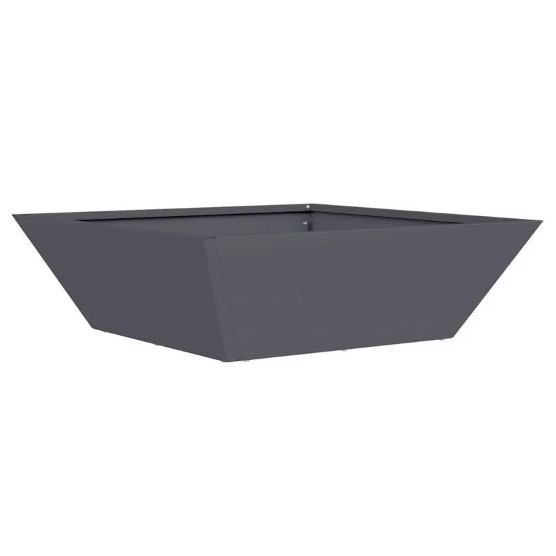 Sodo vazonas 5 pcs Antracitas 50 x 50 x 15 cm