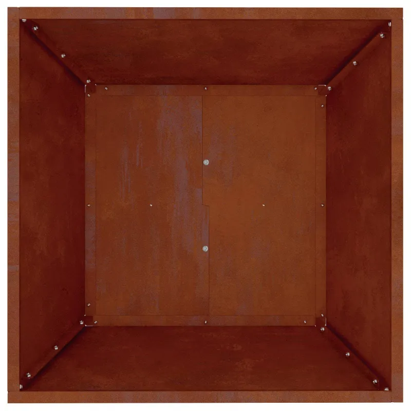 Sodo vazonas 5 pcs Rūdijanti 50 x 50 x 15 cm