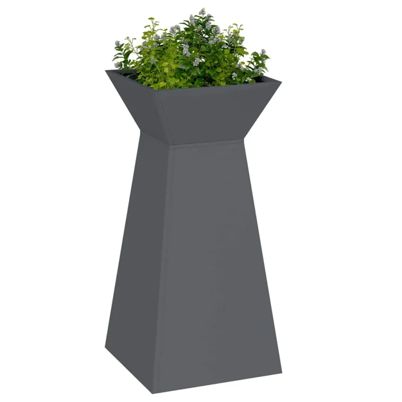 Stulpinis sodinukas Antracitas 35 x 35 x 73 cm