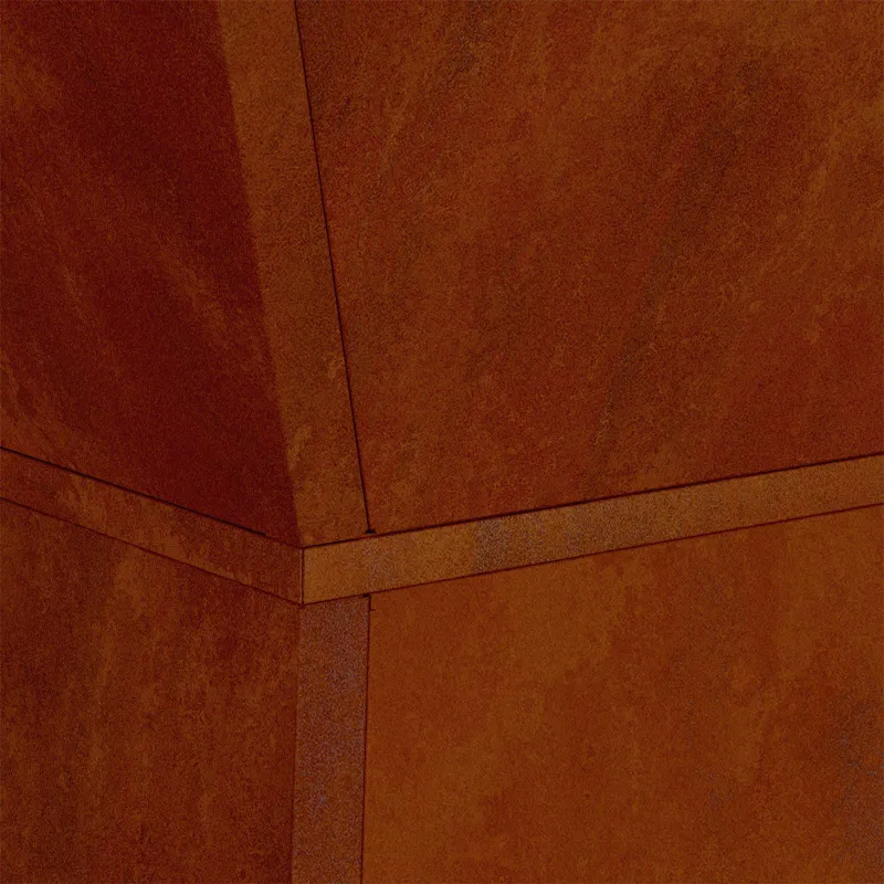Stulpinis sodinukas 2 pcs Sidabro 35 x 35 x 73 cm
