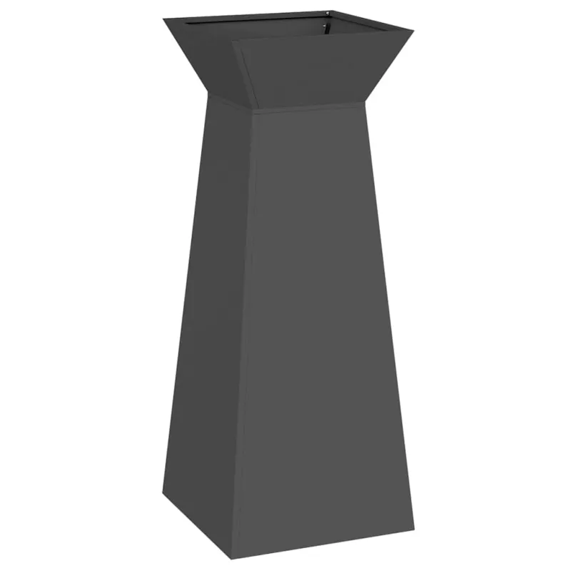 Stulpinis sodinukas Juoda 40 x 40 x 100 cm
