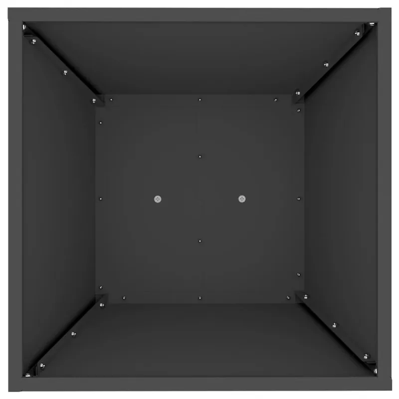 Stulpinis sodinukas Juoda 40 x 40 x 100 cm