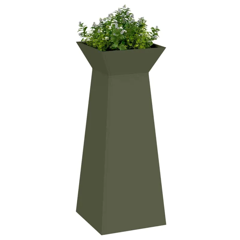 Stulpinis sodinukas 2 pcs Alyvuogių 40 x 40 x 100 cm
