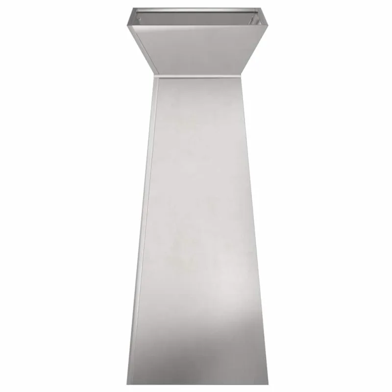 Stulpinis sodinukas 2 pcs Sidabro 40 x 40 x 100 cm