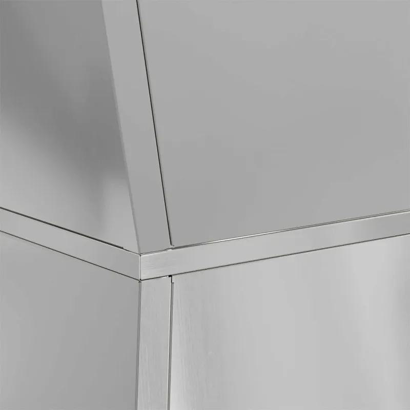 Stulpinis sodinukas 2 pcs Sidabro 40 x 40 x 100 cm