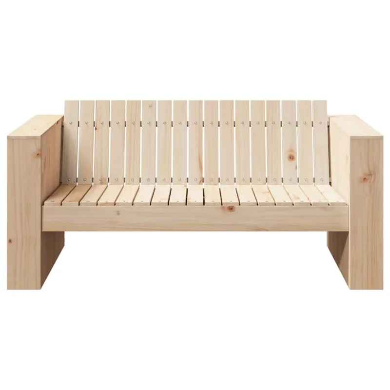 Sodo sofa Natūrali 134 x 60 x 62 cm Kietos pušies mediena