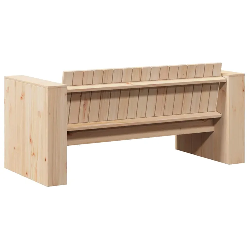Sodo sofa Natūrali 134 x 60 x 62 cm Kietos pušies mediena