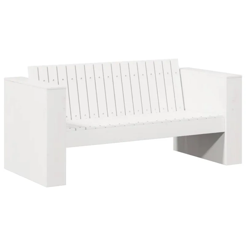 Sodo sofa Balta 134 x 60 x 62 cm Kietos pušies mediena