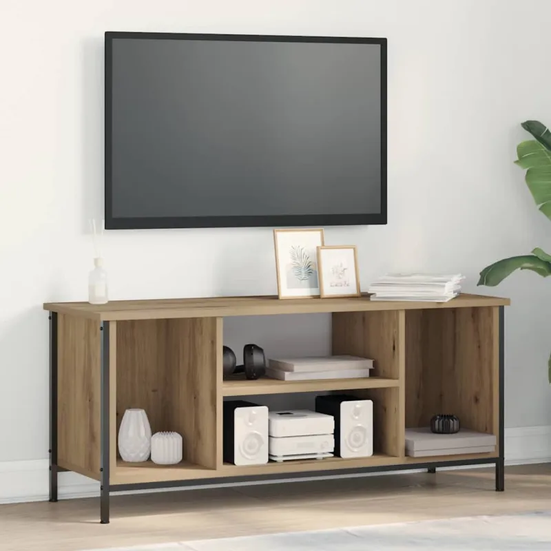 Televizoriaus spintelė Amatininkų ąžuolas 102 x 35 x 45 cm