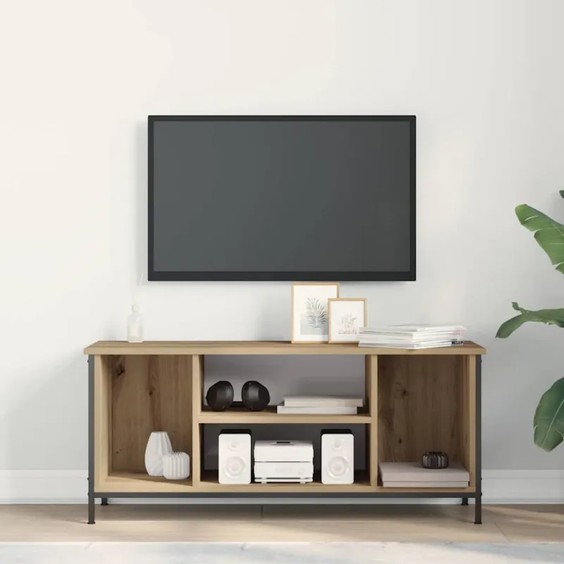 Televizoriaus spintelė Amatininkų ąžuolas 102 x 35 x 45 cm