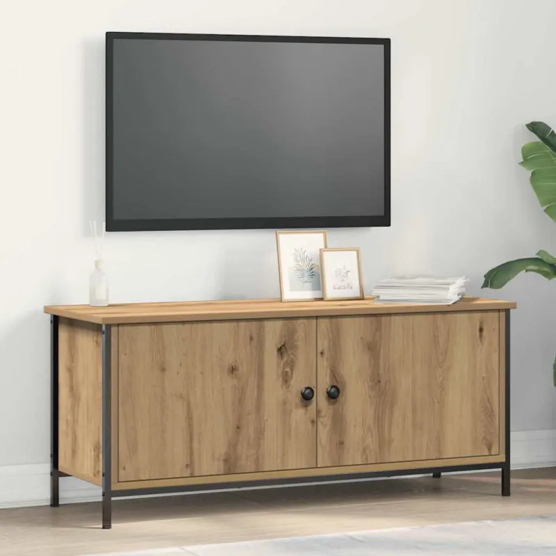 Televizoriaus spintelė Amatininkų ąžuolas 100 x 35 x 45 cm