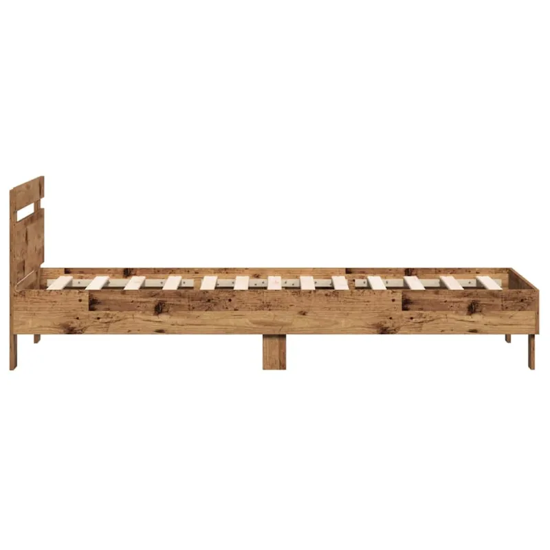 Lovos rėmas Senas medis 203 x 95 x 70 cm Apdirbta mediena