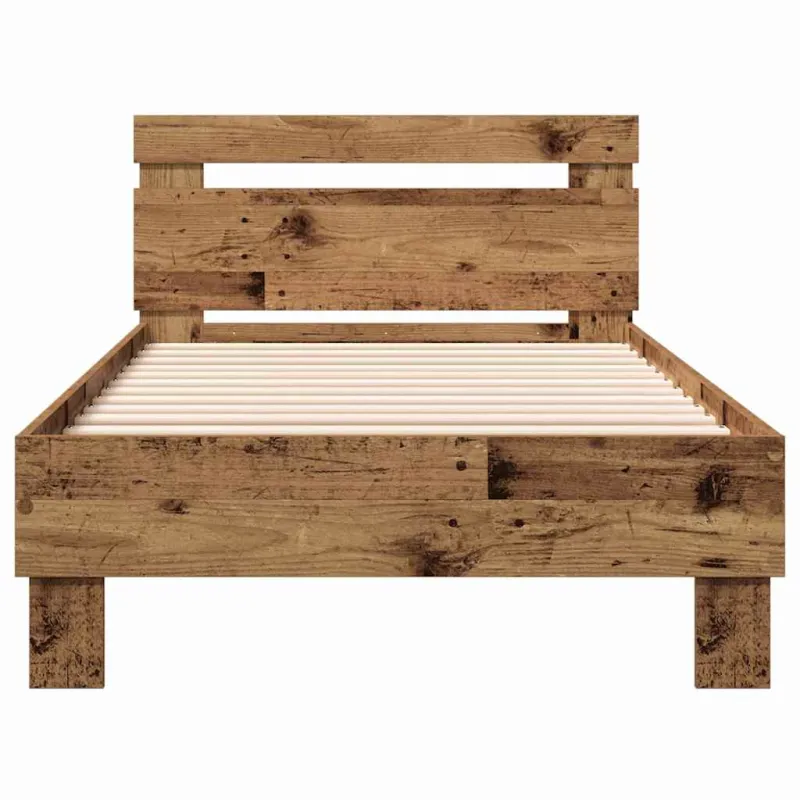 Lovos rėmas Senas medis 193 x 95 x 88 cm Apdirbta mediena