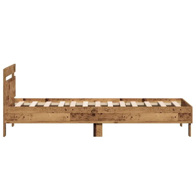 Lovos rėmas Senas medis 193 x 95 x 88 cm Apdirbta mediena
