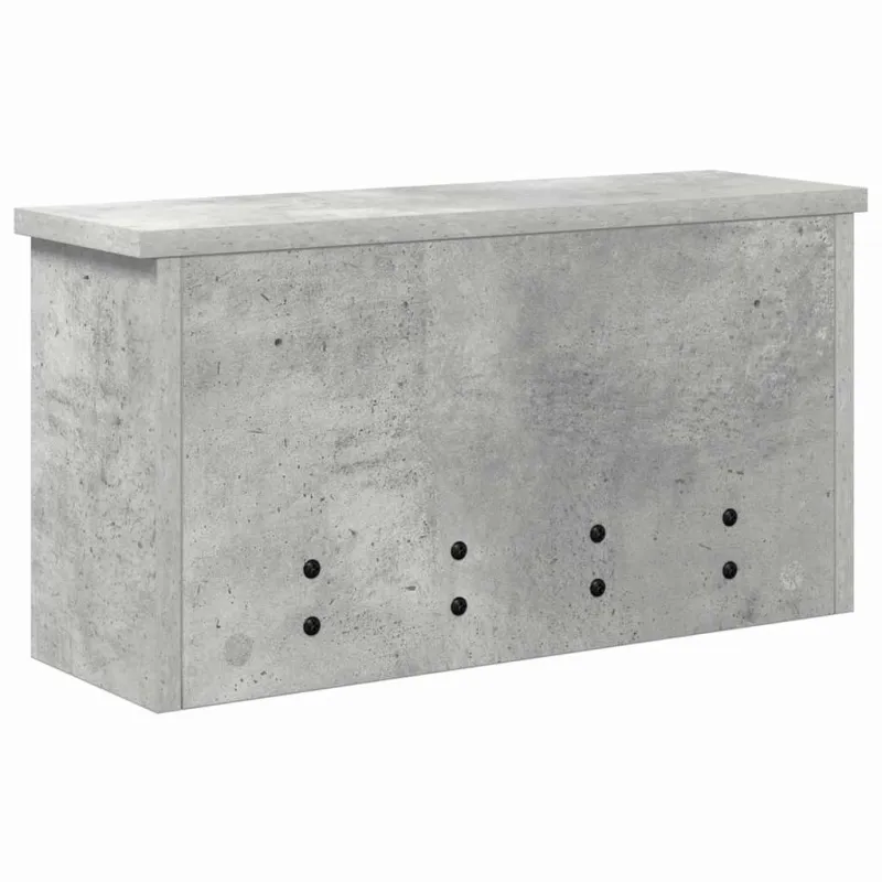 Prikabinamas paltas su lentyna Betono pilka 50 x 16 x 26 cm