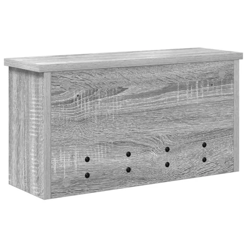 Prikabinamas paltas su lentyna Pilkas Sonoma 50 x 16 x 26 cm