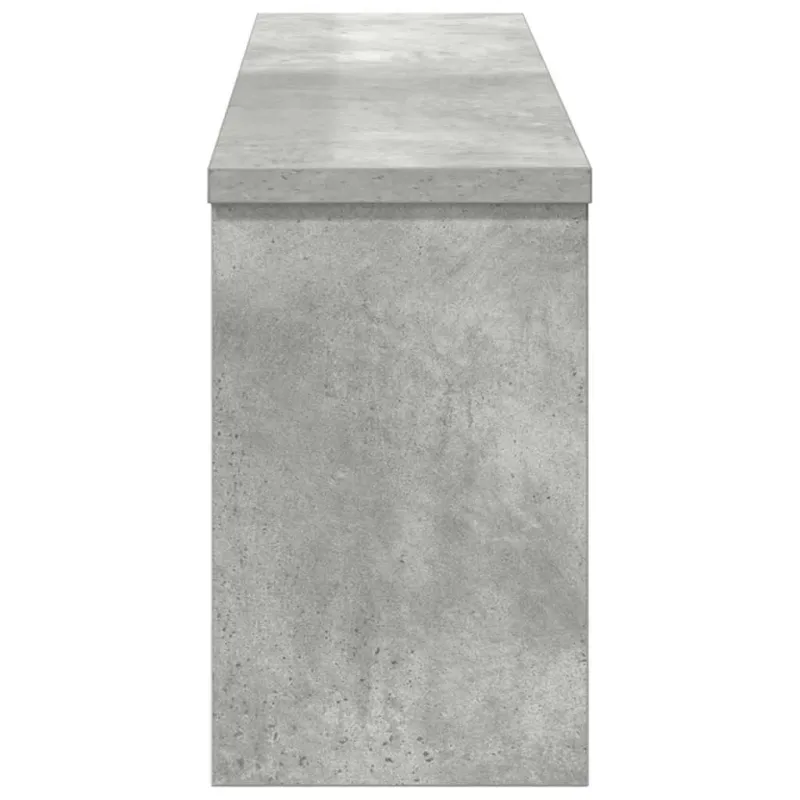 Prikabinamas paltas su lentyna Betono pilka 75 x 16 x 26 cm