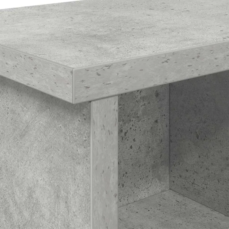 Prikabinamas paltas su lentyna Betono pilka 75 x 16 x 26 cm