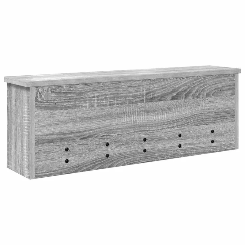 Prikabinamas paltas su lentyna Pilkas Sonoma 75 x 16 x 26 cm