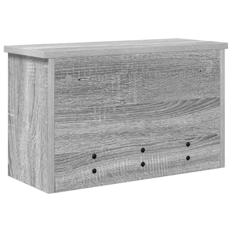 Prikabinamas paltas su lentyna Pilkas Sonoma 50 x 20 x 30 cm