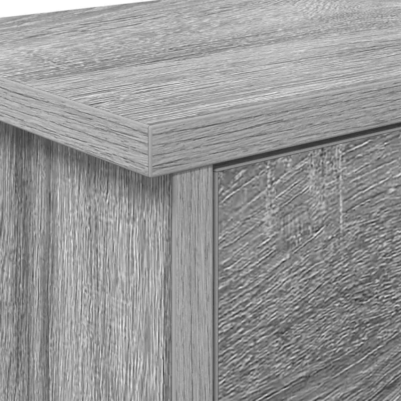 Prikabinamas paltas su lentyna Pilkas Sonoma 50 x 20 x 30 cm