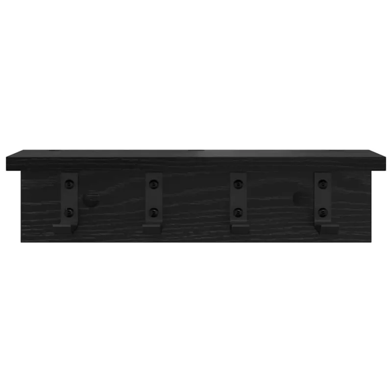 Prikabinamas paltas Juodas ąžuolas 40 x 10,5 x 10,5 cm