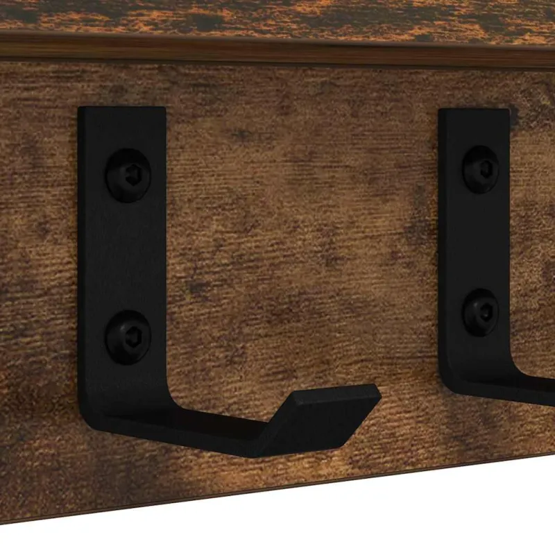 Prikabinamas paltas Rūkyta ąžuolas 40 x 10,5 x 10,5 cm