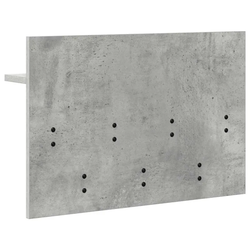 Prikabinamas paltas su lentyna Betono pilka 60 x 40 x 12 cm