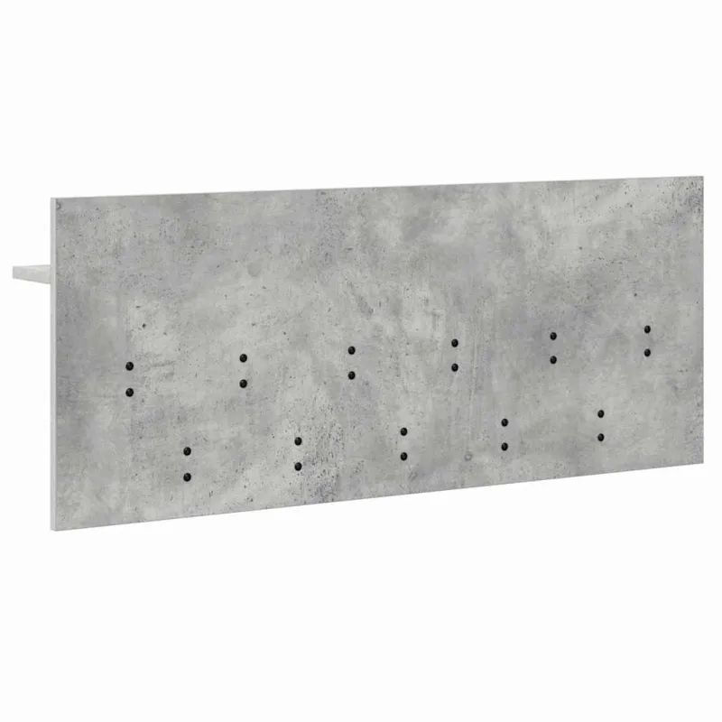 Prikabinamas paltas su lentyna Betono pilka 100 x 40 x 12 cm