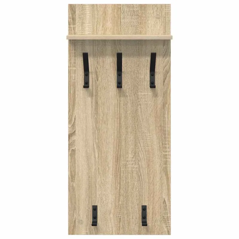 Prikabinamas paltas su lentyna Sonoma ąžuolas 40 x 10 x 90 cm