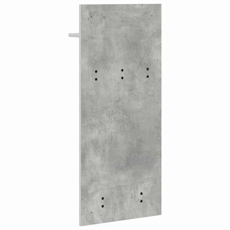 Prikabinamas paltas su lentyna Betono pilka 40 x 10 x 90 cm