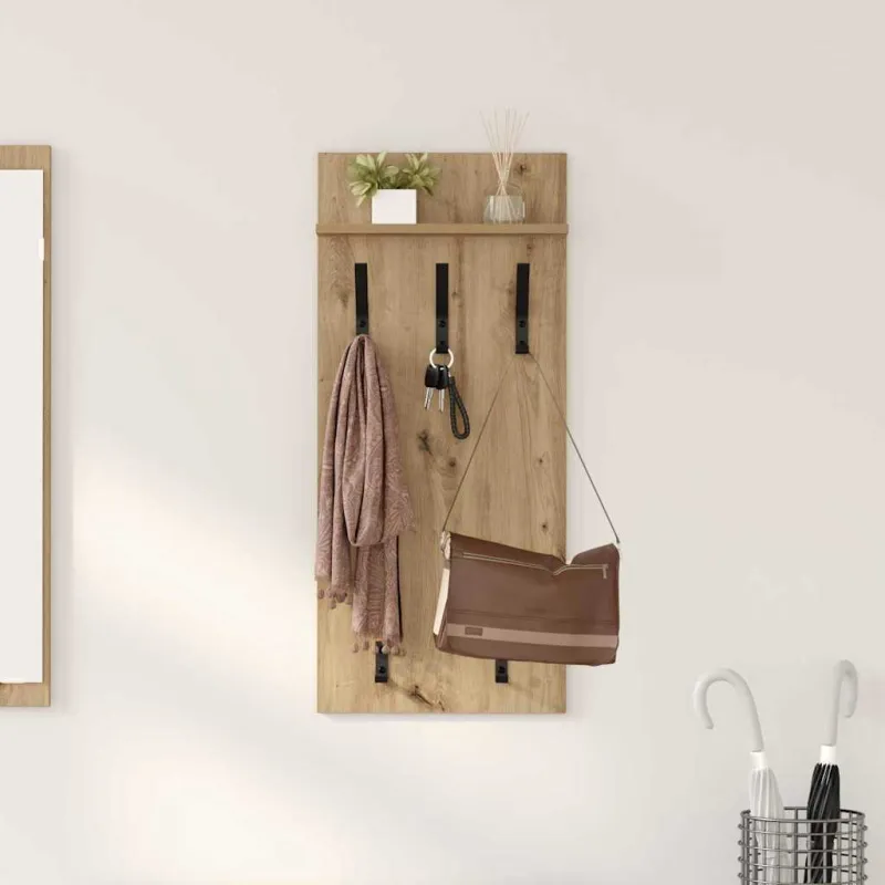 Prikabinamas paltas Amatininkų ąžuolas 40 x 10 x 90 cm