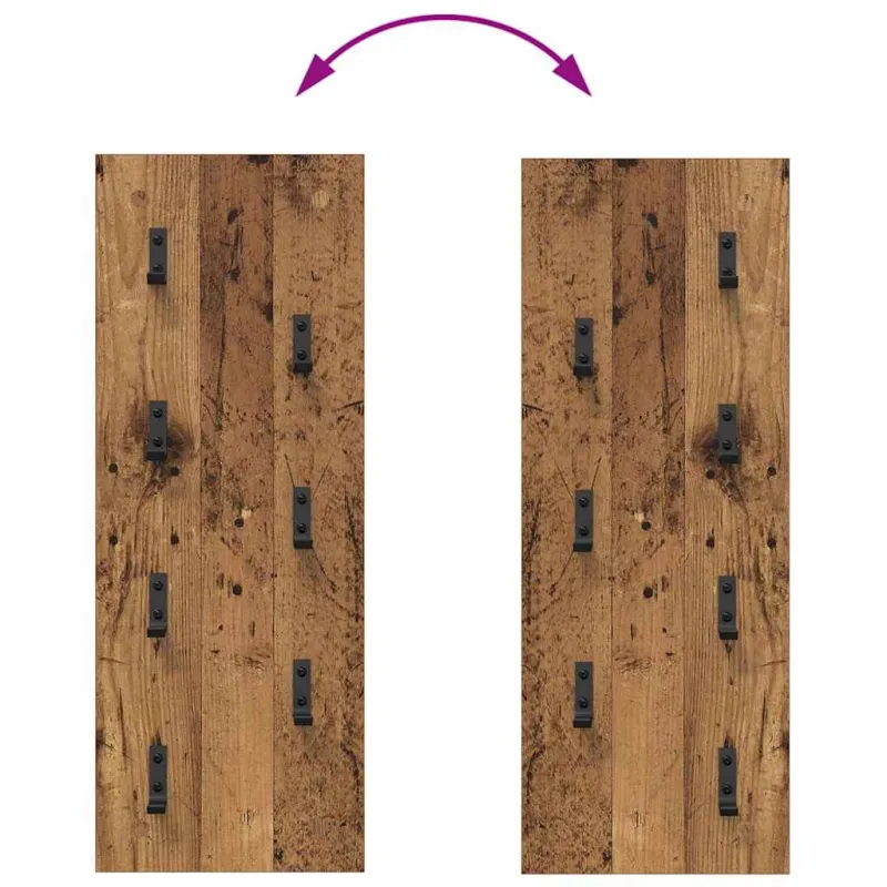 Prikabinamas paltas su saugykla Senas medis 30 x 1,5 x 80 cm