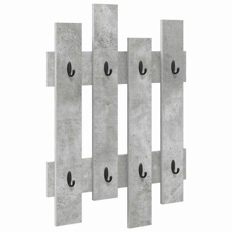 Prikabinamas paltas su saugykla Betono pilka 60 x 3 x 82 cm