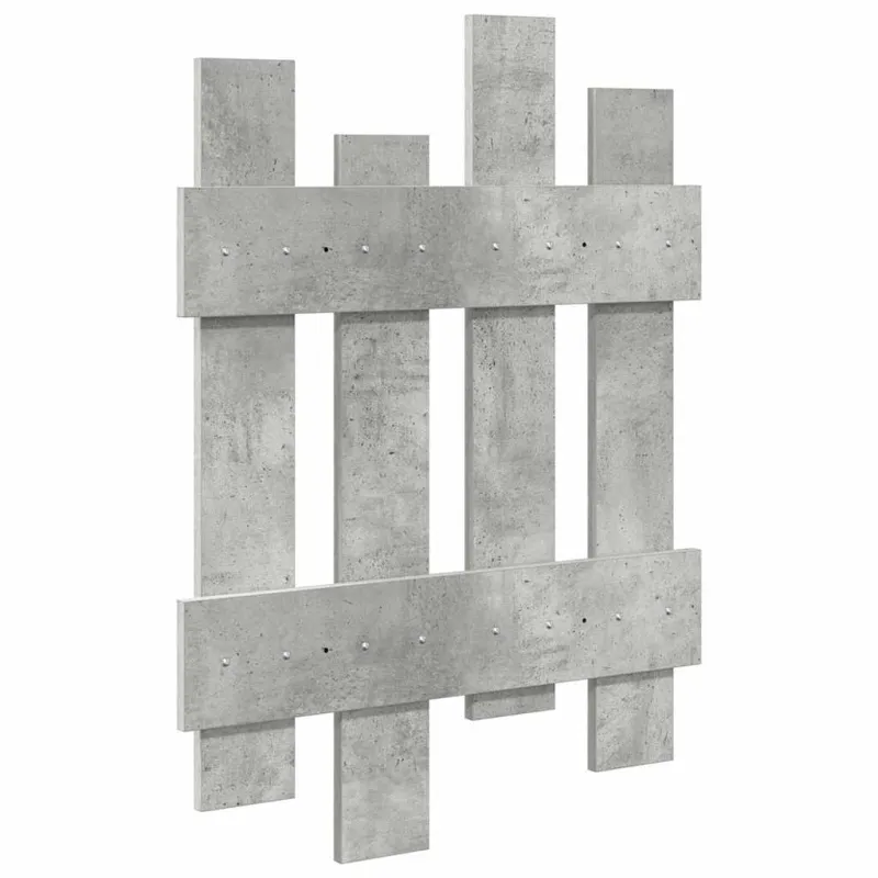 Prikabinamas paltas su saugykla Betono pilka 60 x 3 x 82 cm