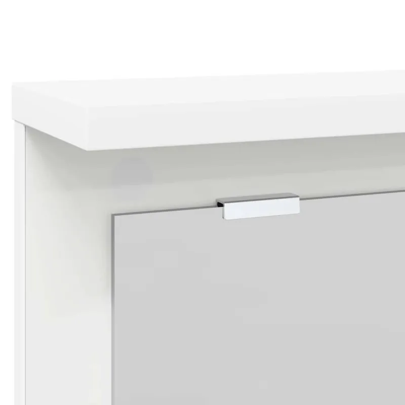 Prikabinamas paltas Balta 85 x 10 x 45 cm Apdirbta mediena