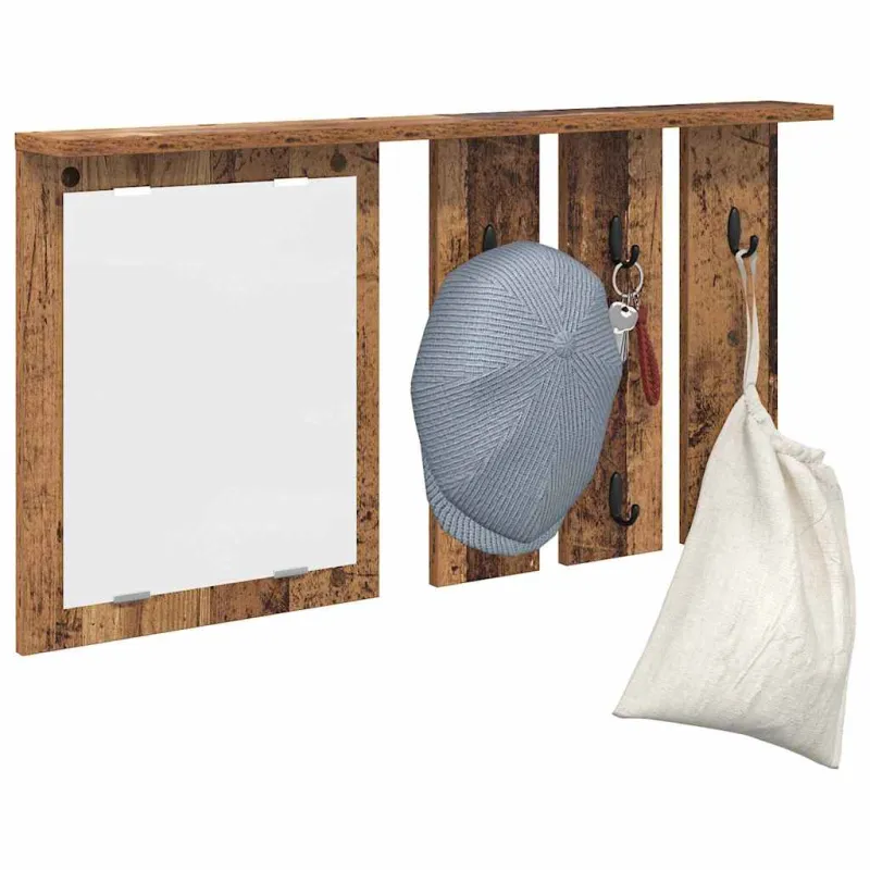 Prikabinamas paltas su lentyna Sena mediena 85 x 10 x 45 cm