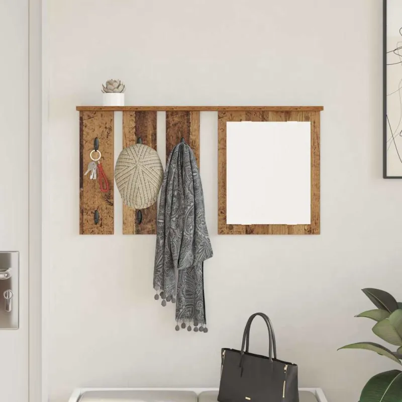 Prikabinamas paltas su lentyna Sena mediena 85 x 10 x 45 cm