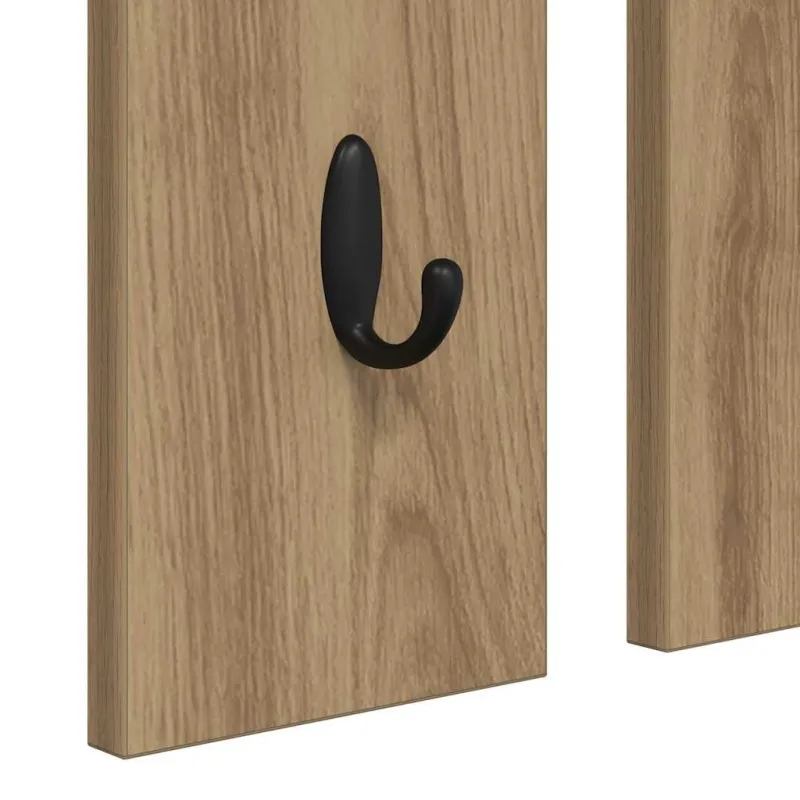 Prikabinamas paltas su lentyna artisano ąžuolo 84 x 10 x 80 cm