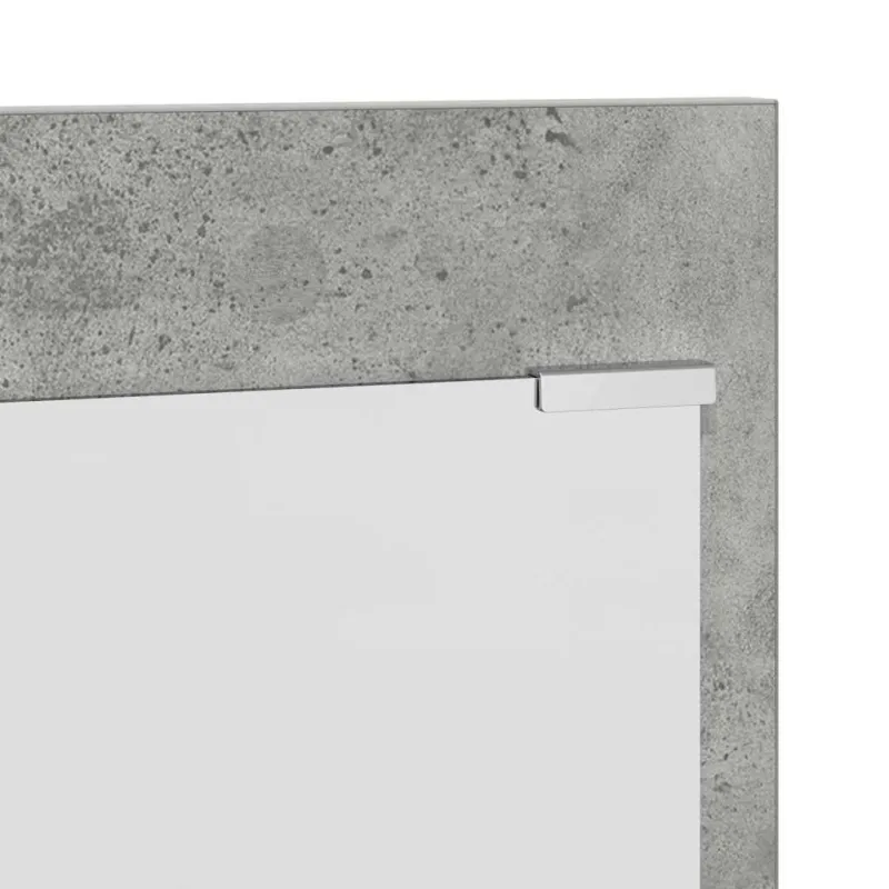 Prikabinamas paltas su lentyna Betono pilka 90 x 10 x 50 cm