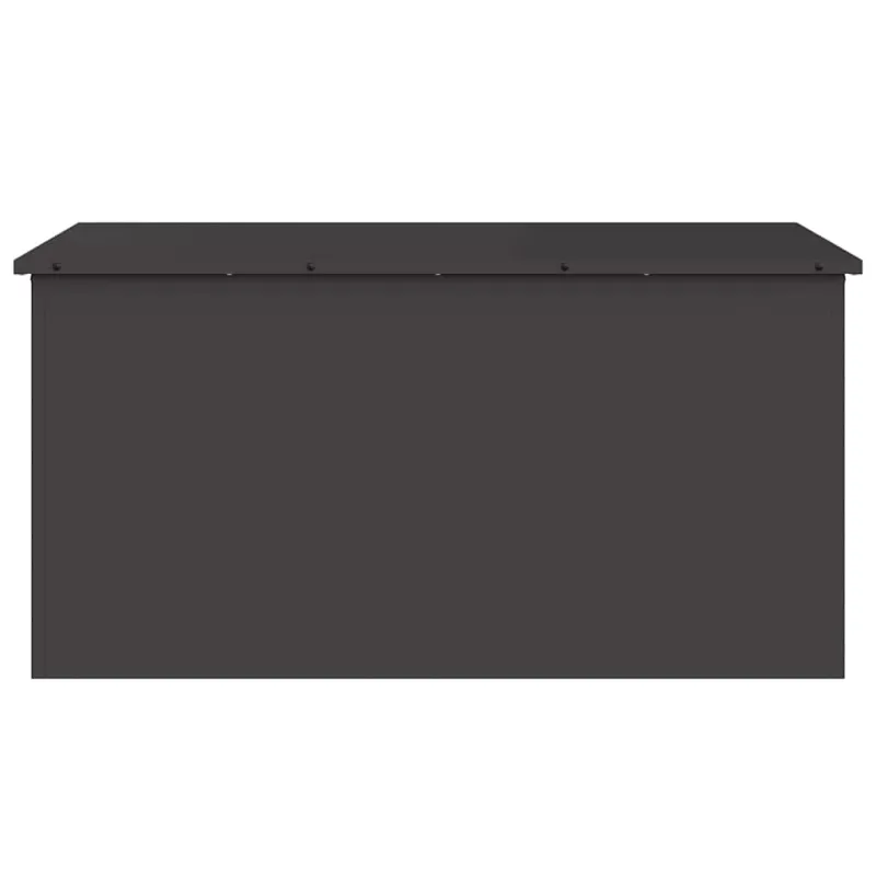 Lauko saugojimo dėžė Juoda 100 x 50,5 x 50 cm Plienas