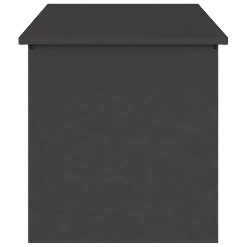 Lauko saugojimo dėžė Juoda 100 x 50,5 x 50 cm Plienas