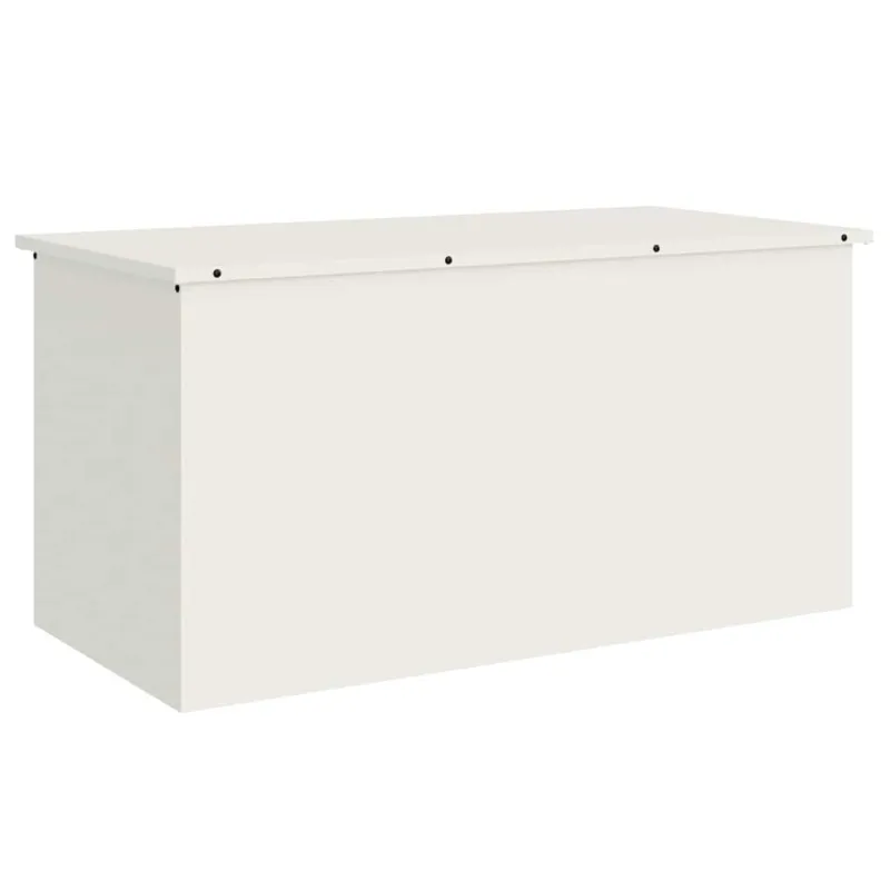 Lauko saugojimo dėžė Balta 100 x 50,5 x 50 cm Plienas
