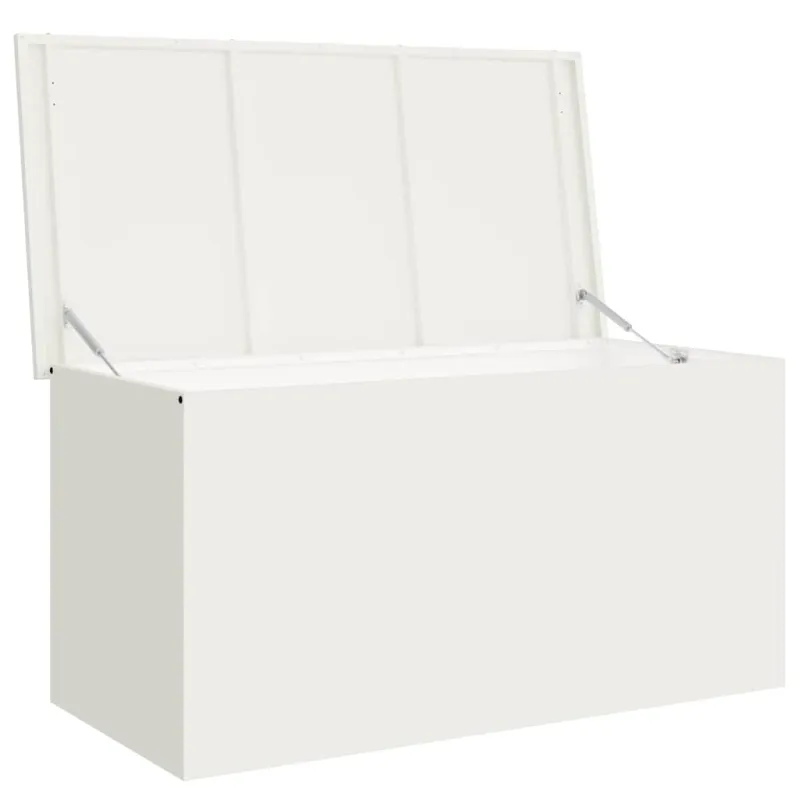 Lauko saugojimo dėžė Balta 100 x 50,5 x 50 cm Plienas