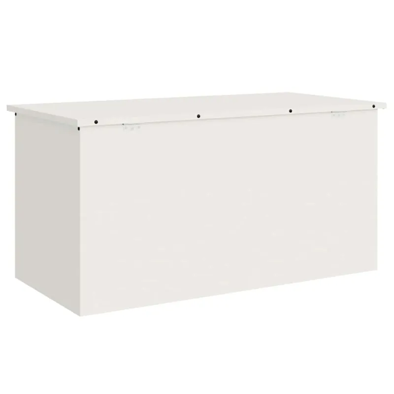 Lauko saugojimo dėžė Balta 100 x 50,5 x 50 cm Plienas
