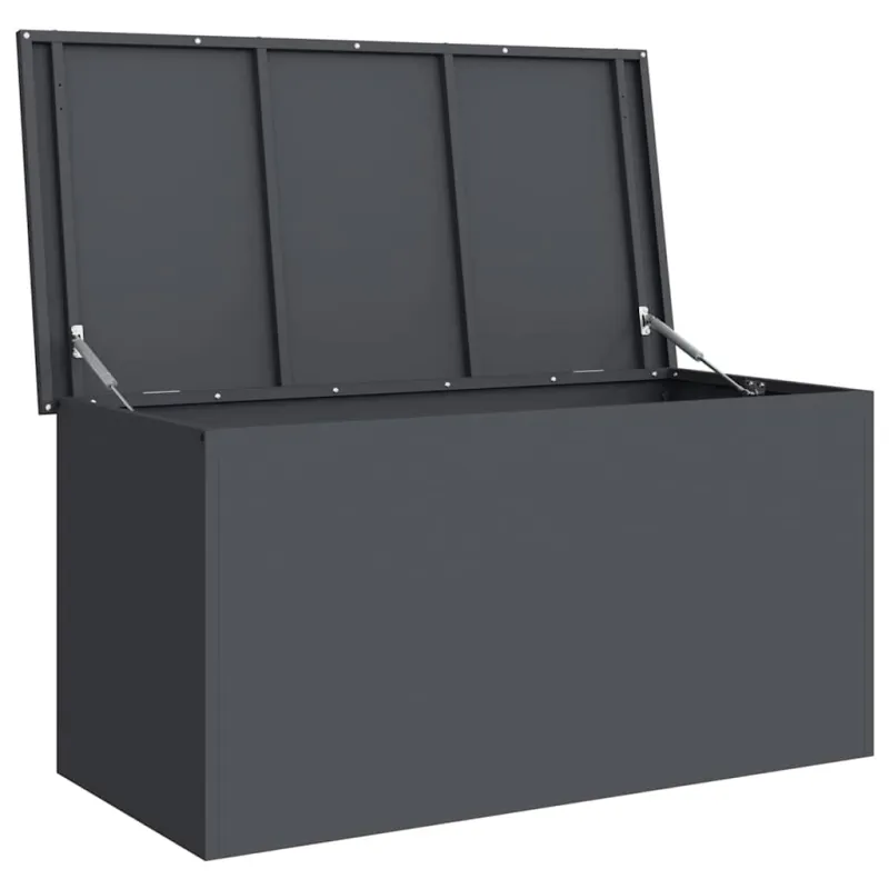 Lauko saugojimo dėžė Antracitas 100 x 50,5 x 50 cm Plienas